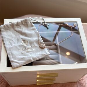 Kendra Scott Rose Gold Pendant Necklace